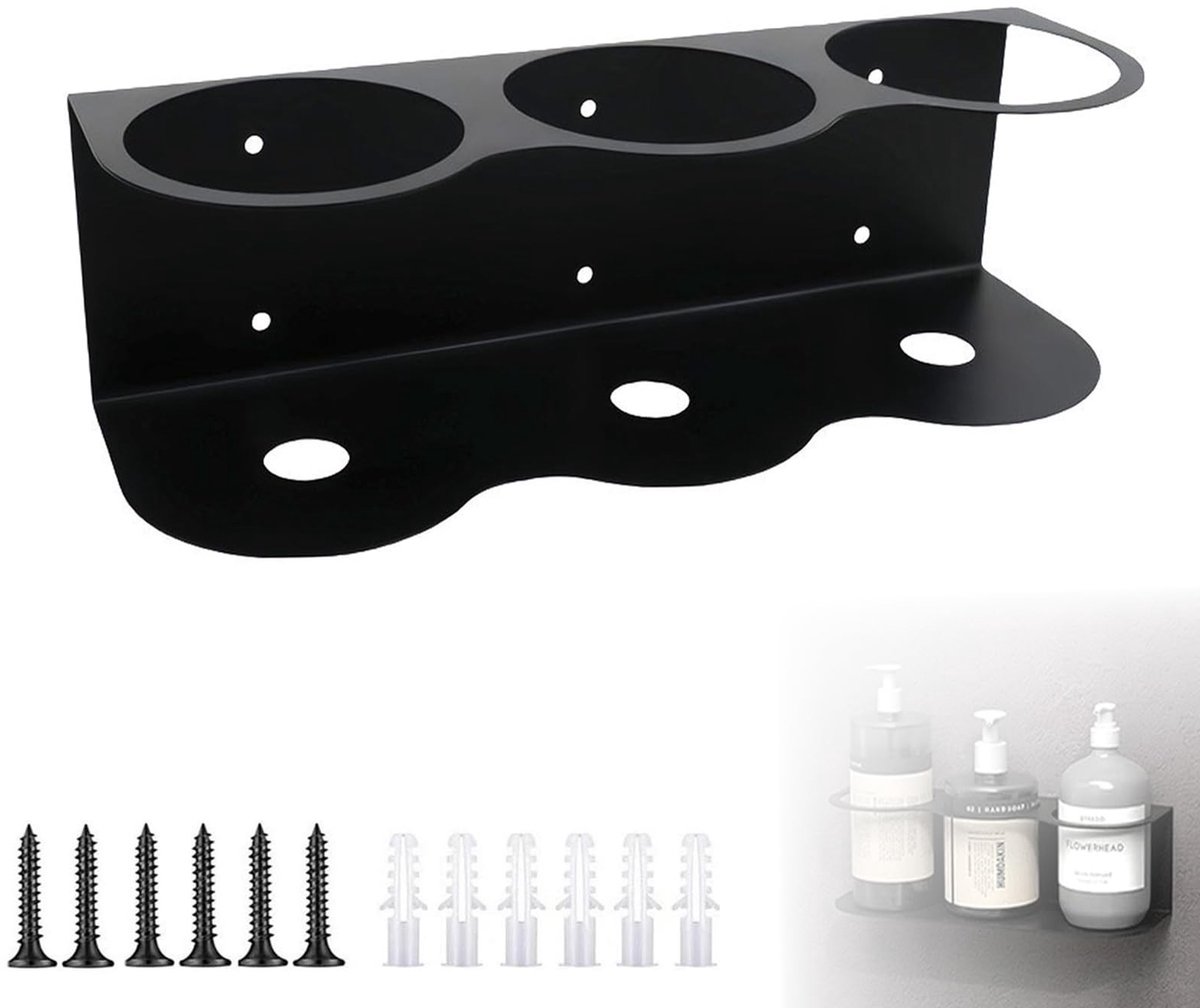 Omgoods - Wandhouder voor Sprayflessen en Gereedschap, 3 Slots