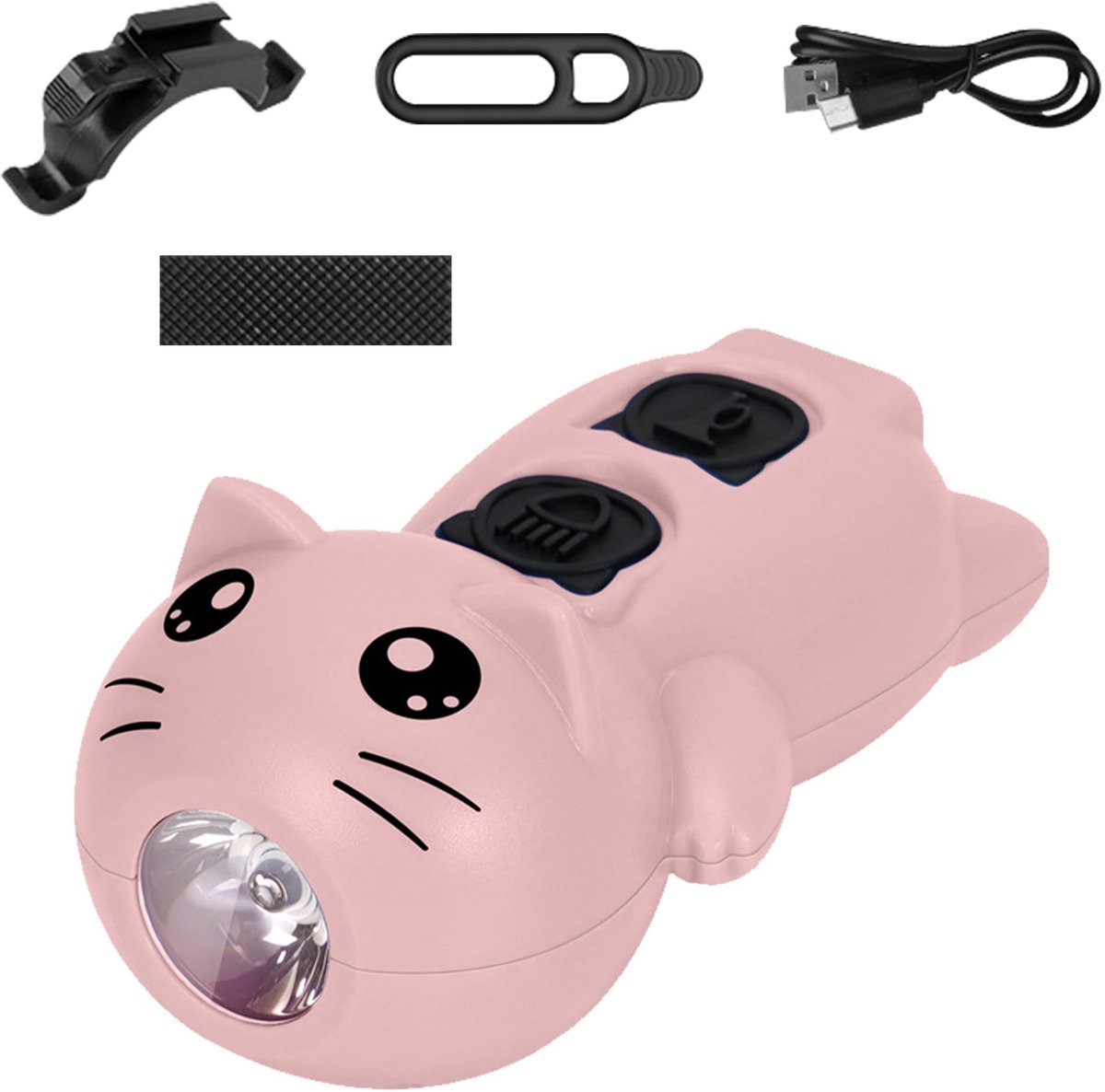 Omgoods - Oplaadbare LED Veiligheidslicht voor Kinderscooter en Kinderwagen