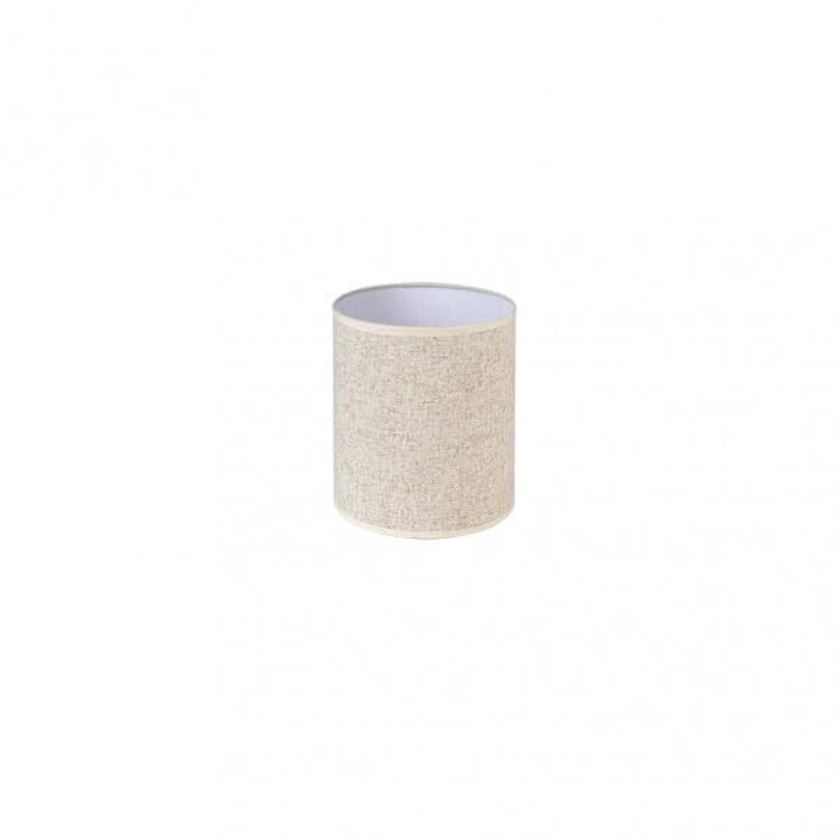 Omgoods - Cilindrische Lampenkap Happy E27 in Beige