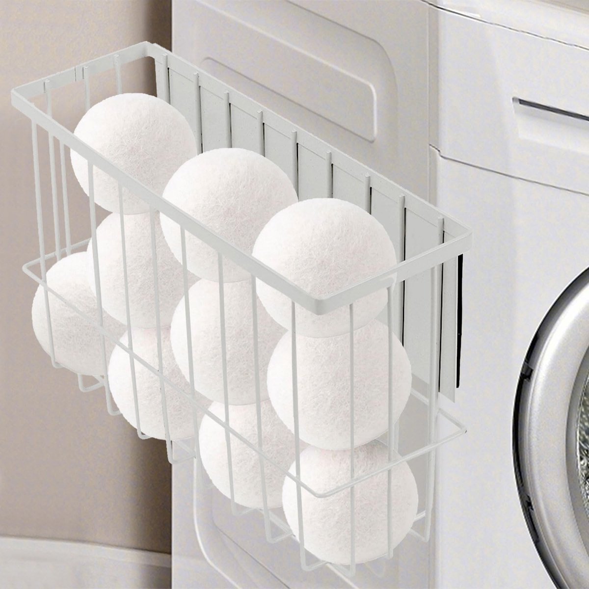 Omgoods - Magnetische Drogerbalhouder voor Wasmachine en Keuken