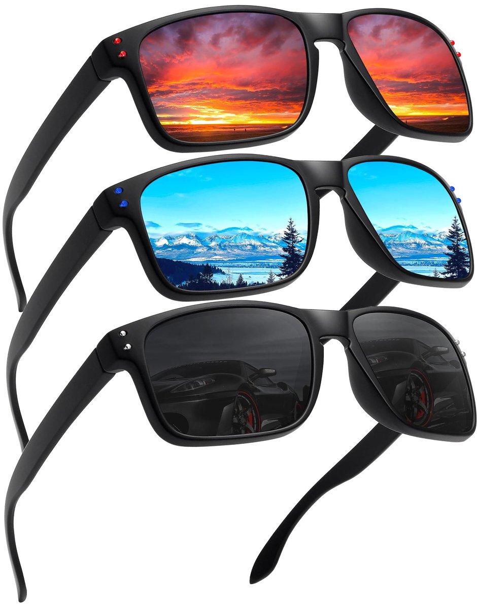 Omgoods - Ultralichte Polarized Zonnebril met 100% UV400 Bescherming