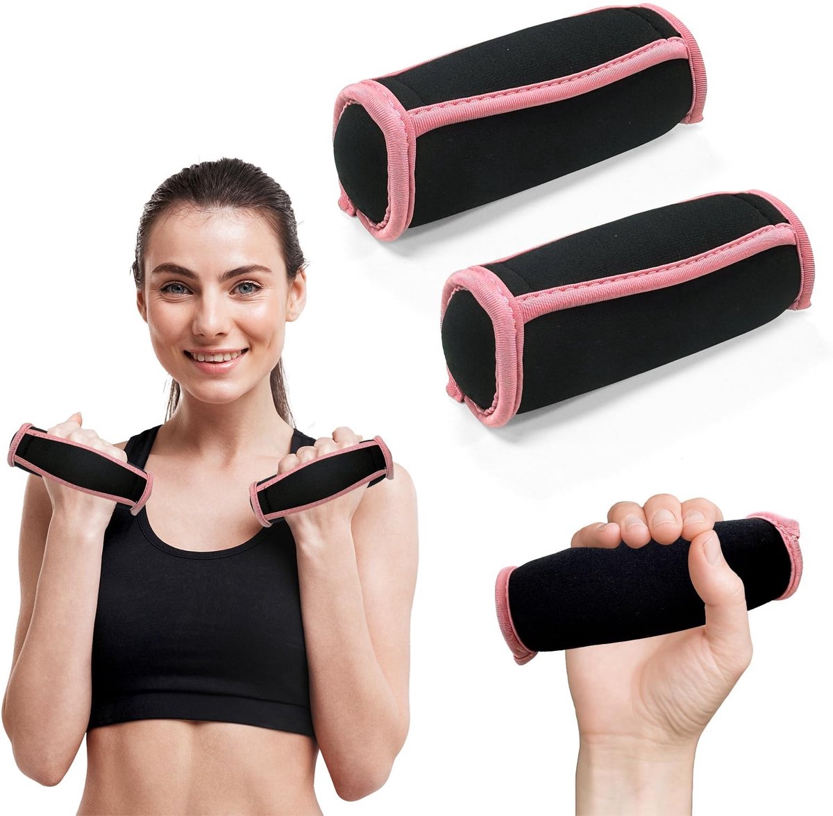 Omgoods - Set van 2 Kleine Dumbbells voor Thuis Fitness