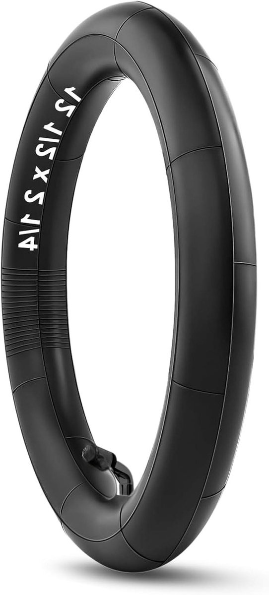 Binnenband Fiets - Reserveband Kinderfiets - Veilig Fietsen - Versterkte Luchtkamers - 12 1/2 x 2 1/4 inch - Zwart