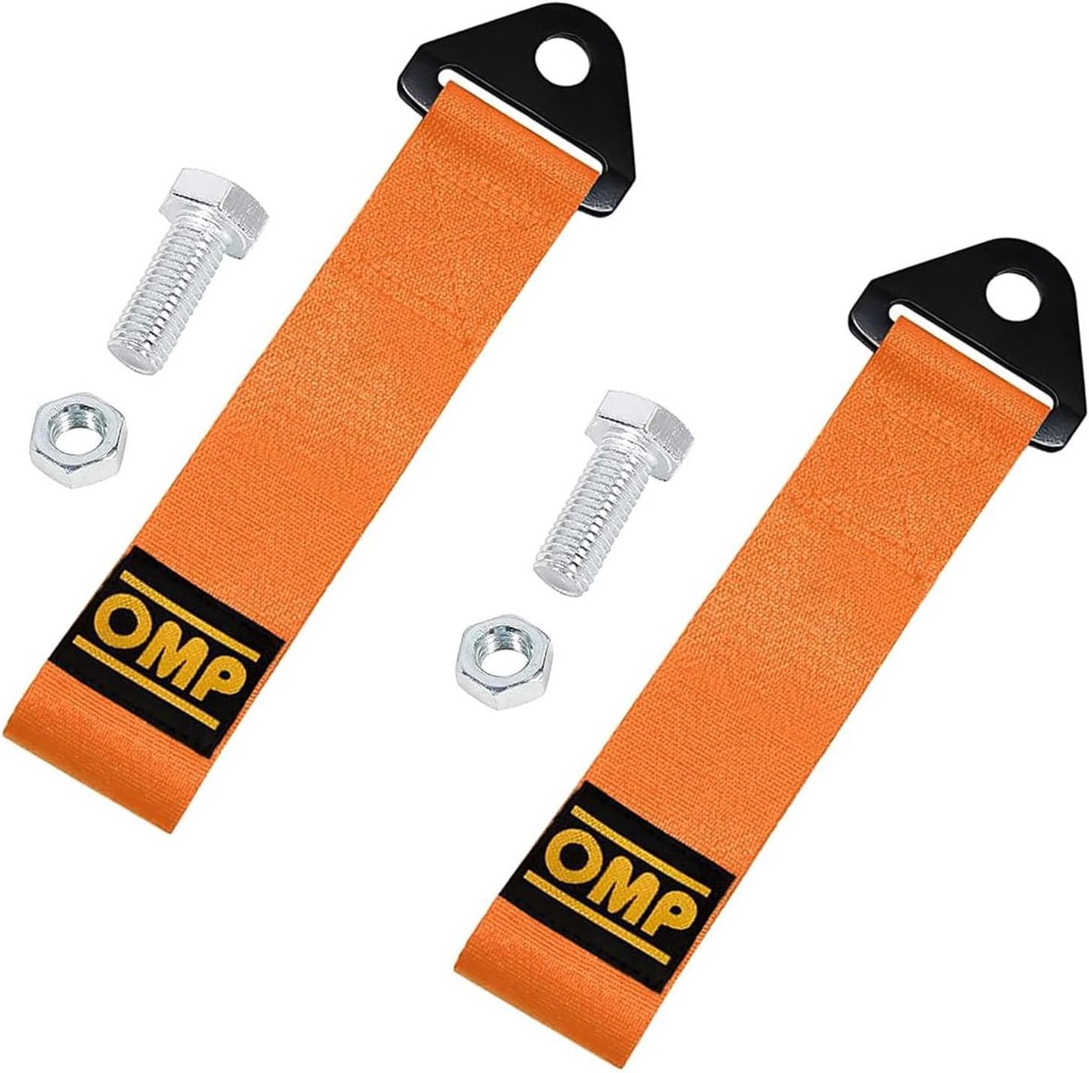 Nylon Tow Straps 2 Stuks - Racing Hook - Hoogwaardige Nylon - Eenvoudige Montage - ShopVlot