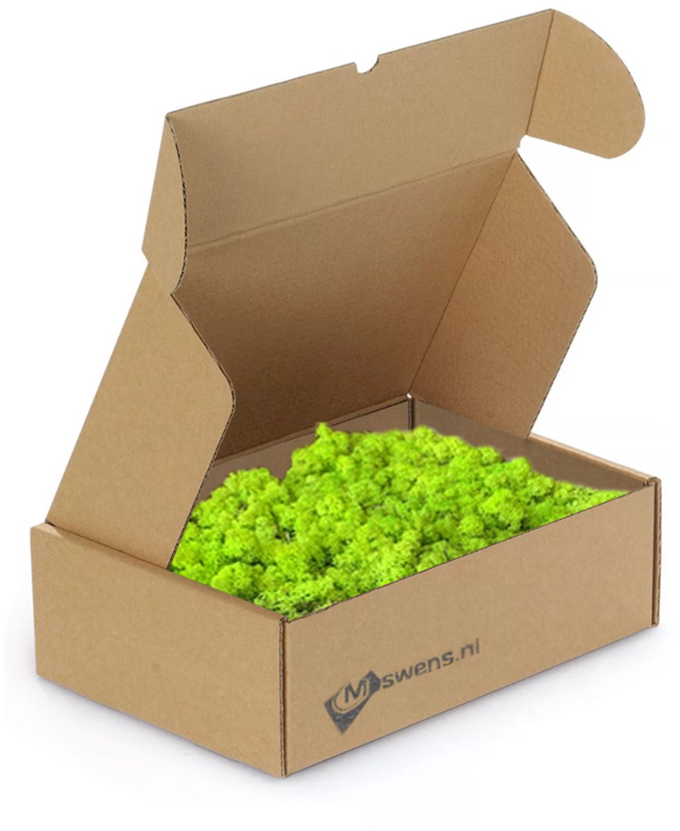 Moswens Rendiermos - 400 gram - Doos M - 0,10 m² - Apricis