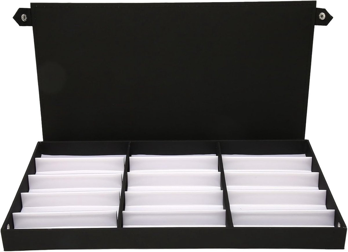 Sunglasses Organizer Glasses Holder Glasses Case Sunglasses Box Storage Box With 15 Grids Glasses Display Case Holder - ShopVlot