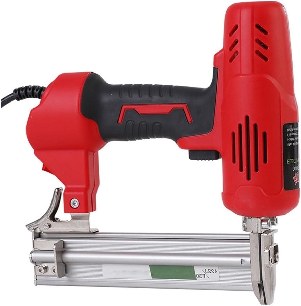 Elektrische Tacker - Nietpistool Houtbewerking - Meubels Bekleden - Krachtige Koperdraadmotor - 15-30 mm - Zwart