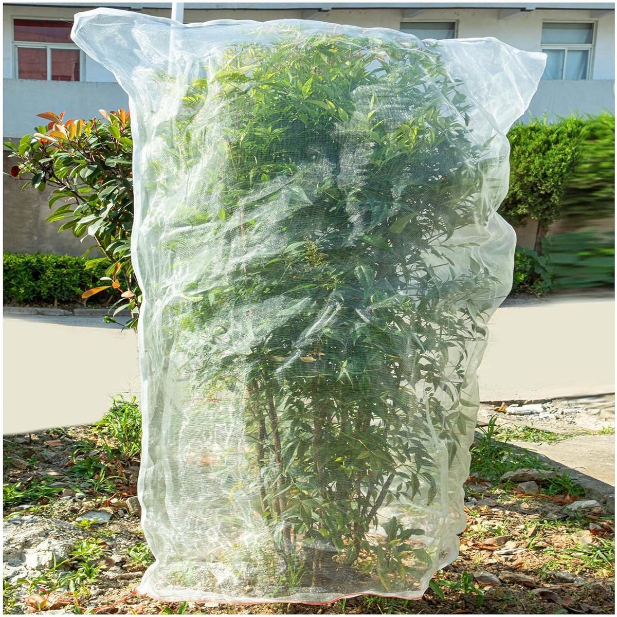 Plantenbeschermingsnet 1 x 1.4 m - Fijnmazig - Insecten- en vogelbescherming - Perfect voor fruitbomen en groenten - SnelShoppen