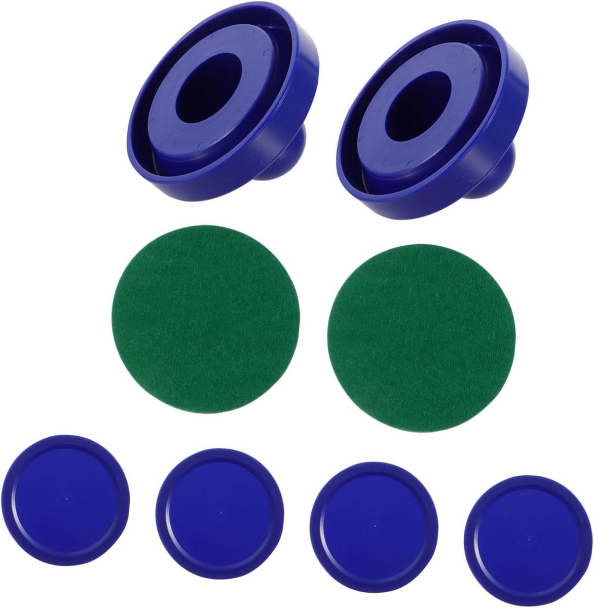 Airhockey Pucks en Pushers - Hockeytafel Accessoires - Spelplezier Vergroten - Glad Glijdend Ontwerp