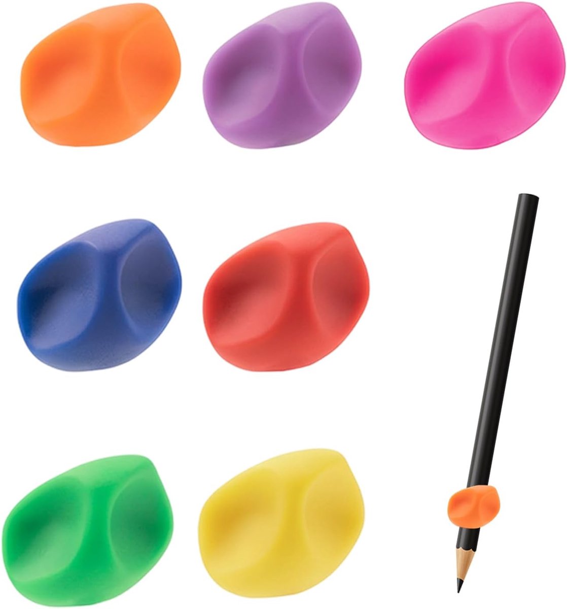 Schrijfhulpmiddel voor kinderen - ergonomisch ontwerp - 7 kleuren - veilig en hypoallergeen - ShopVlot
