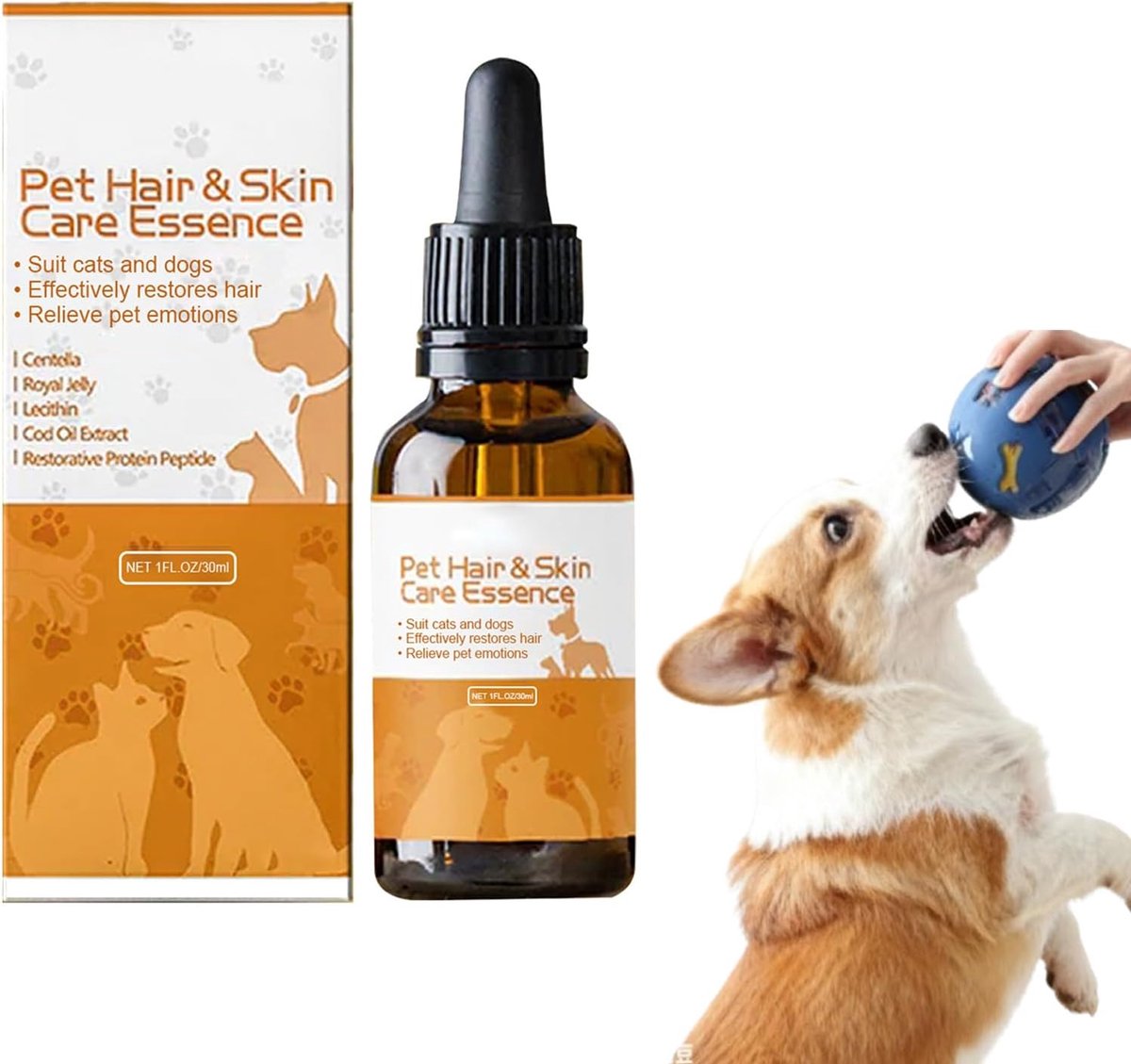Hondenshampoo 30 ml - Dierlijke Vachtverzorging - Diep reinigend - Vermindert haarbreuk en geeft glans - ShopVlot