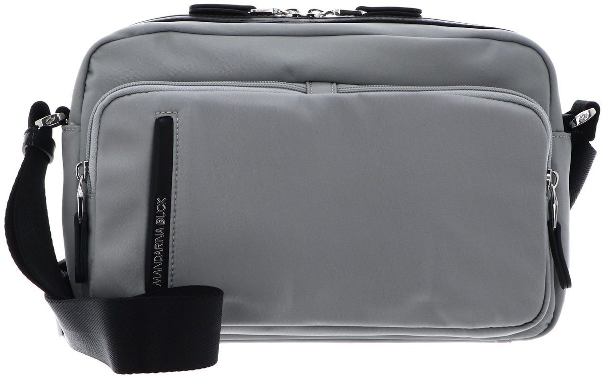 MANDARINA DUCK schoudertas Hunter Reporter Bag Cocoon grijs