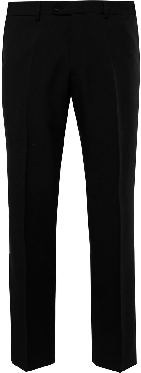 Men Plus - Heren - Chauffeursbroek business mix & match Porto - Zwart - Maat 34