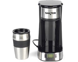 Salter Digitale Koffiemaker to Go - Eén Kopje - 420ml Reismok