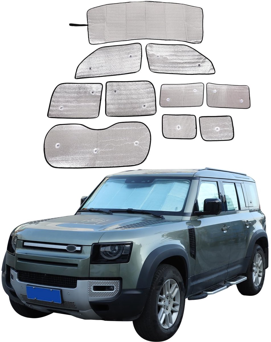 Omgoods - Autoruit Zonnescherm voor Land Rover Defender (2020-2022)