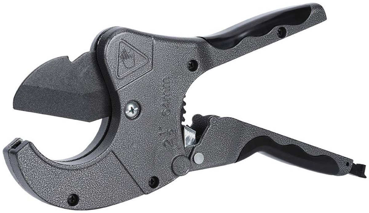Omgoods- Pijpsnijder Heavy Duty - Pijpschaar voor PE/PPR Buis - Snijdiameter 20-63 mm - Veergreep met Handgreepvergrendeling - Professioneel Gereedschap