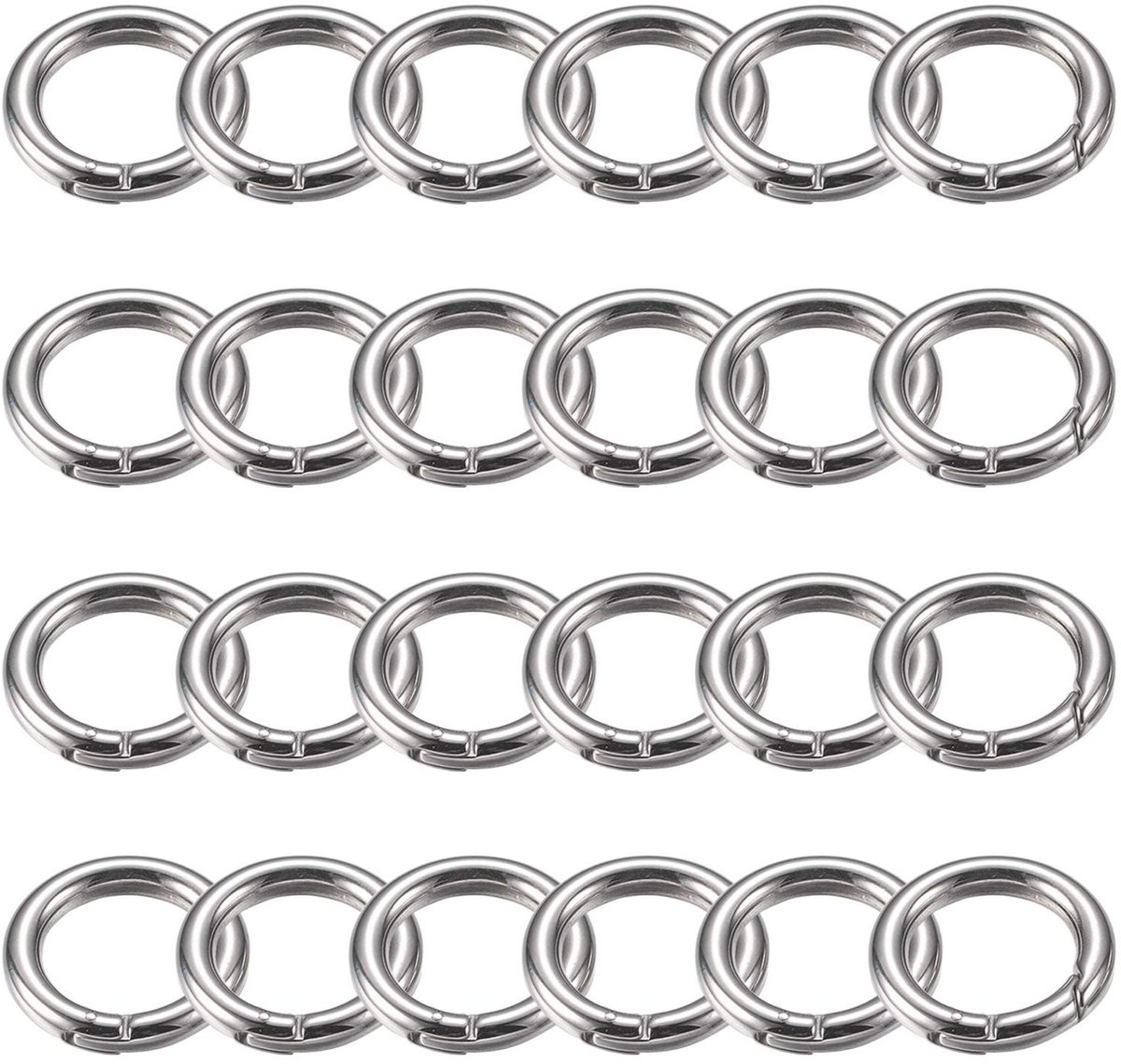 Omgoods - Veelzijdige Zinc Alloy Spring Hook voor Sleutels en Accessoires