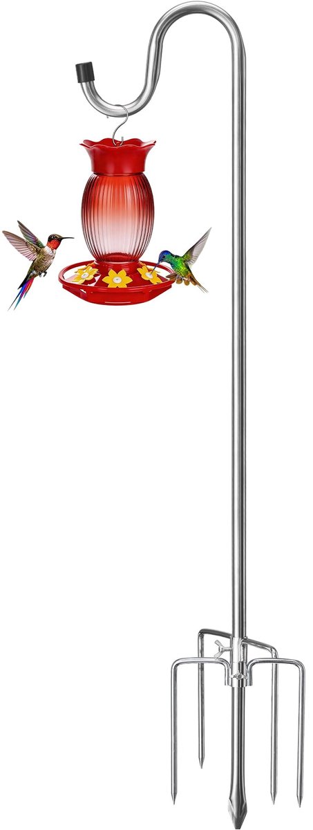 Omgoods - Verstelbare Tuin Haak 157.5 cm voor Planten en Decoratie