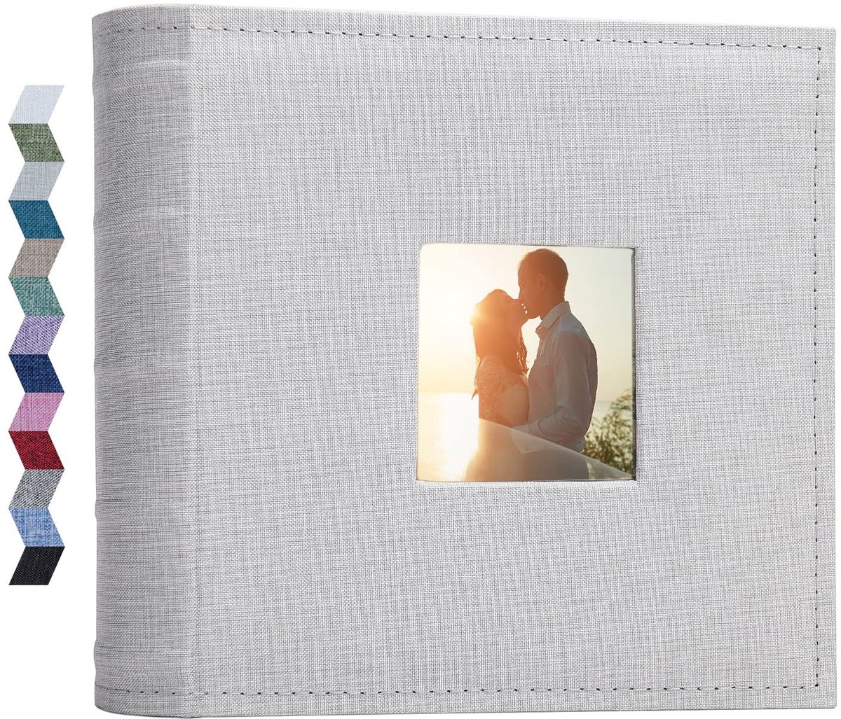 Omgoods - Fotoalbum 10x15 met 200 Pockets en Memo-ruimtes