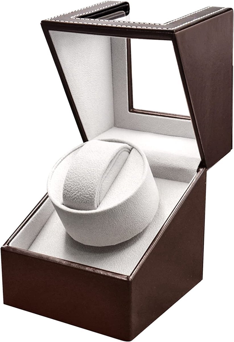 Omgoods - Automatische Horloge Winder in PU Leer