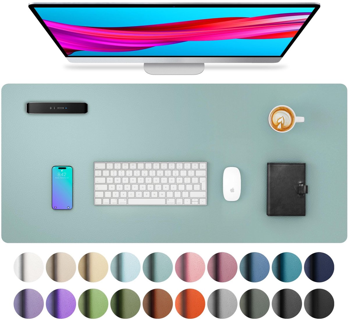 Omgoods - Leren Bureau Onderlegger voor Desk Protection
