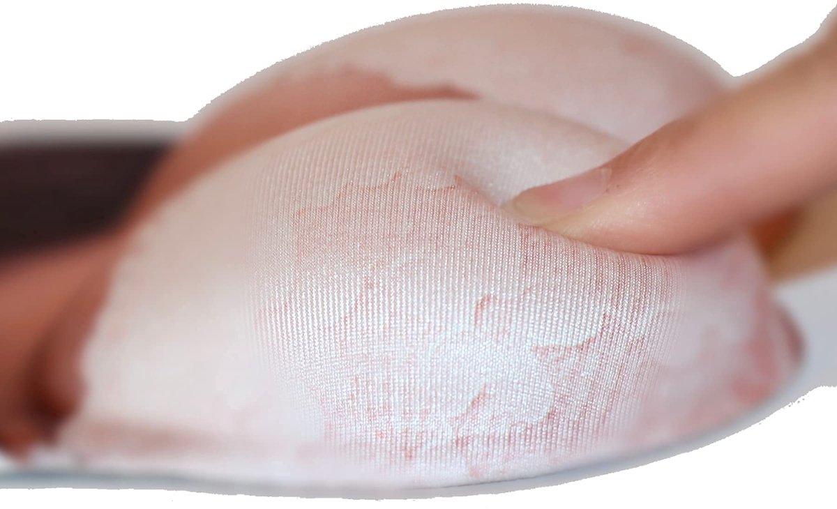 Omgoods - Silicone Borsten Muismat met Polssteun - Ergonomische 3D Muismat voor Kantoor
