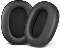 Somstyle Oorkussens Geschikt Voor Sony WH-1000XM6 - 2 Stuks - Vervangende Koptelefoon Earpads - Zacht Schuim - Eiwitleer - Zwart