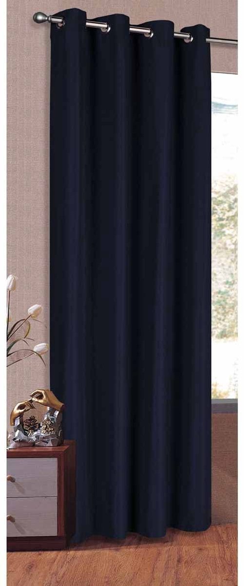 Omgoods - Matte Opaque Gordijn met Micro Satin Oogjes 225x140 cm
