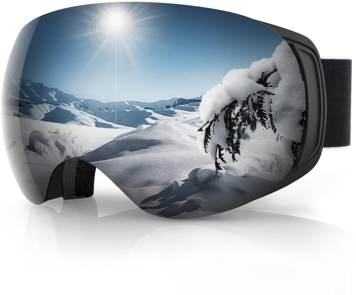 Omgoods - Ski Goggles met Verstelbare Band en Anti-Fog Coating