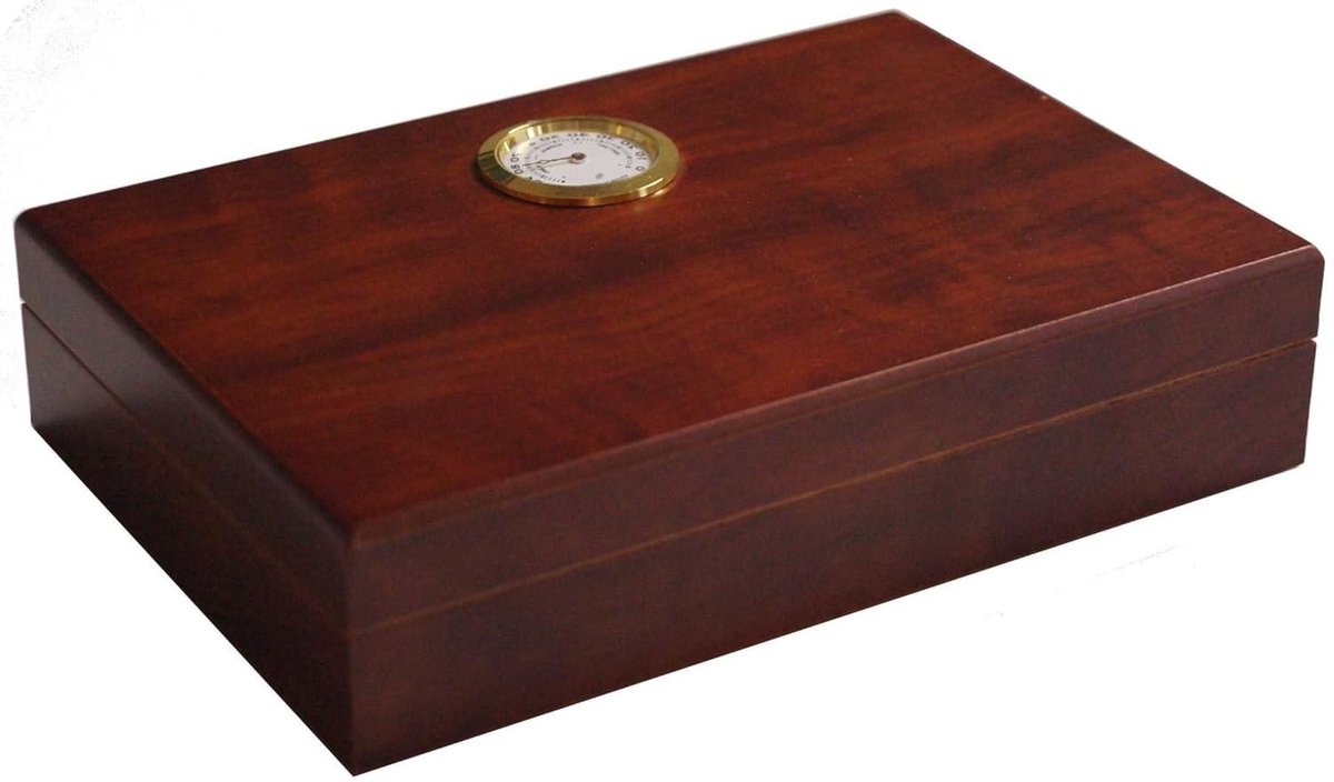 Omgoods - Reishumidor met Cederhout en Hygrometer