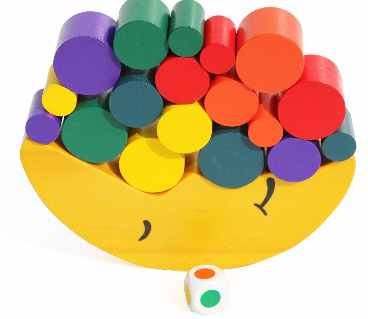 Omgoods - Houten Stapel en Balans Spel voor Kinderen