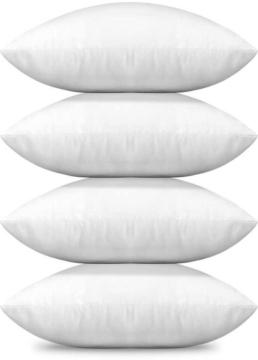 Omgoods - Set van 4 Kussenvullingen 45 x 45 cm