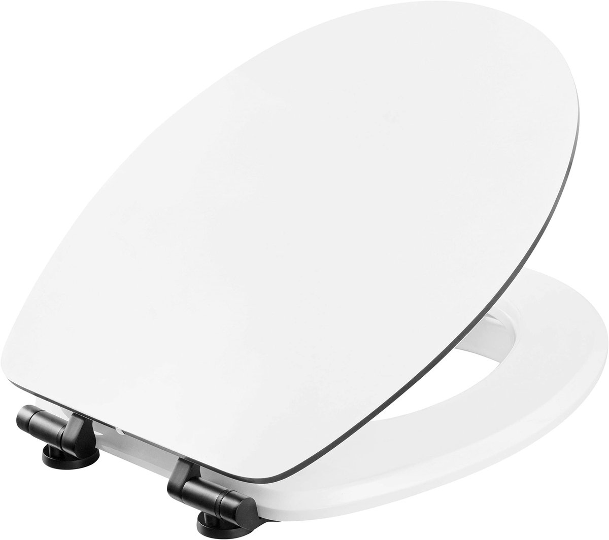 Omgoods - Toiletbril met Soft Close Mechanisme en Snelle Bevestiging