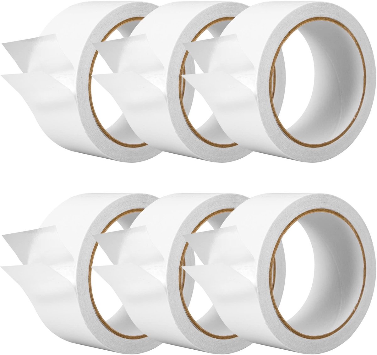 Omgoods - Extra Sterke Dubbelzijdige Tape - Transparante Lijm voor DIY - 48mm x 20m