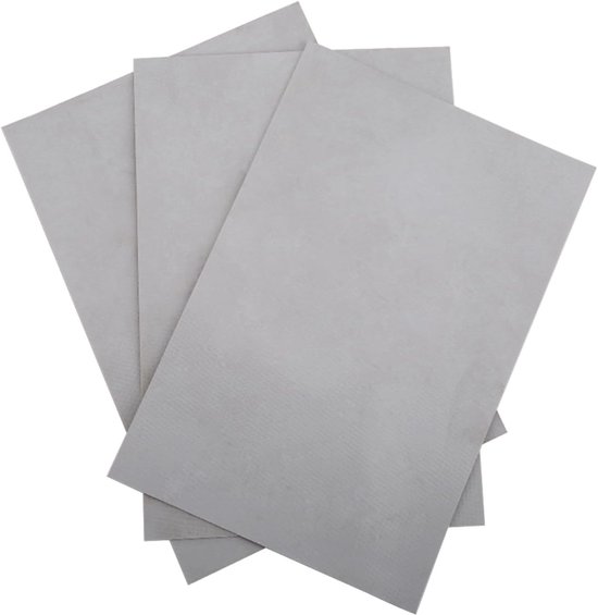 Reparatieset PVC - Waterdichte Patches - Opblaasbare Goederen Herstellen - Zelfklevend en Waterdicht - 10 x 15 cm - Grijs Wit — afbeelding 2