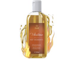 Vibratissimo 'Hot Moments': verwarmende, verzachtende massageolie, liefdesolie, erotische liefdesolie
