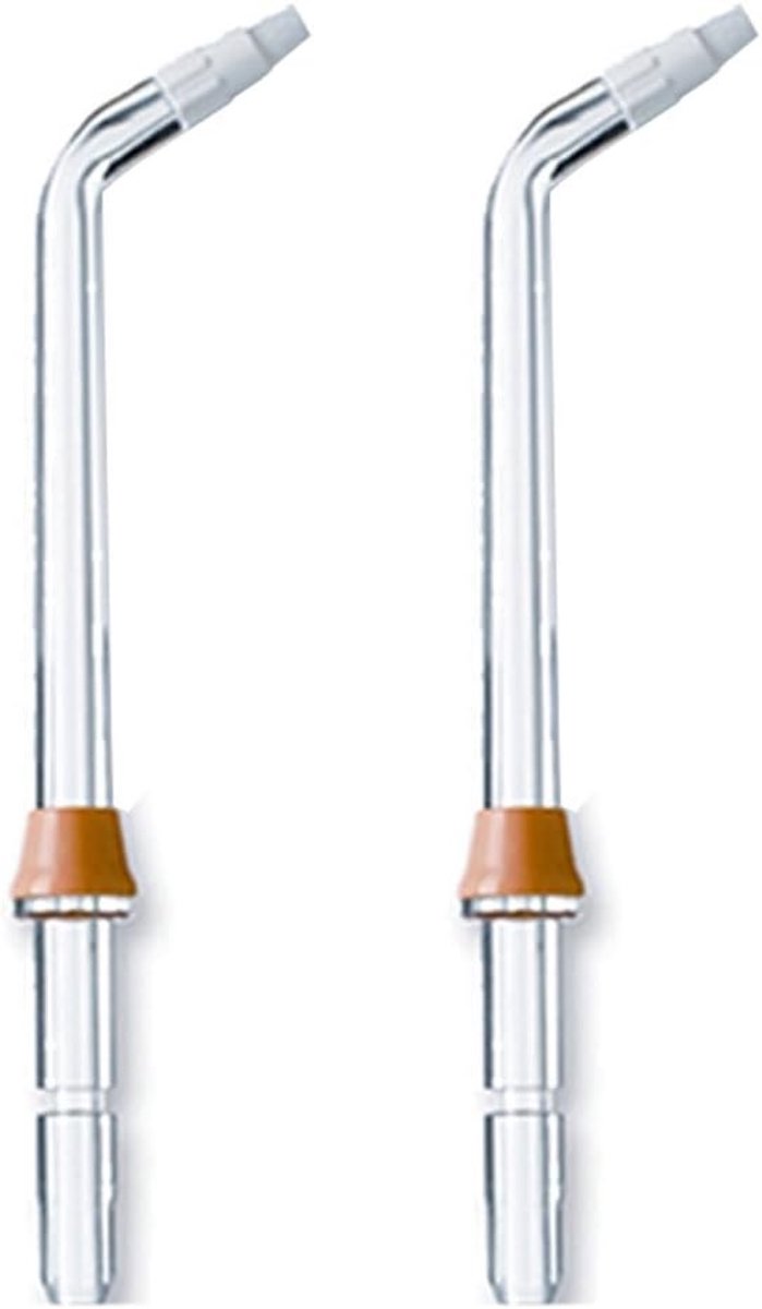 2 Stuks Orthodontische Vervangnozzles voor Waterflosser, Geschikt voor WP450, WP-100, WP-250 en Meer