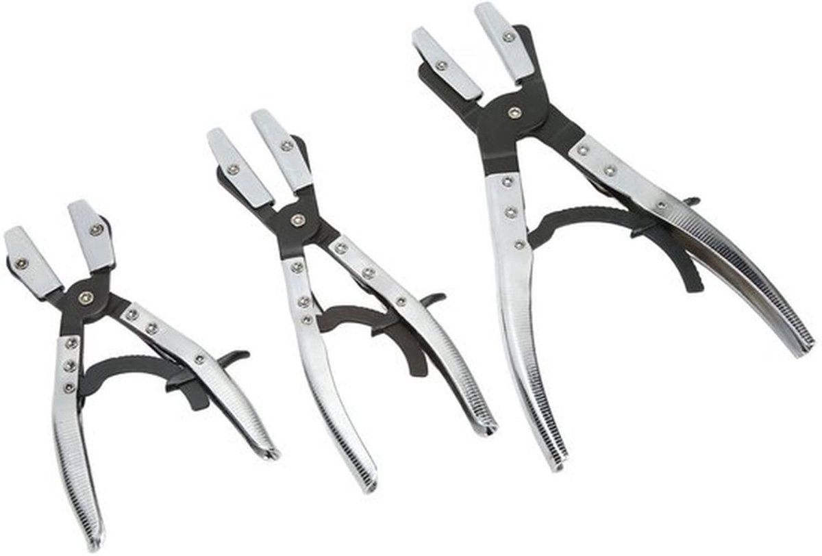 Automatische Slangtang Set, 3 Stuks Koolstofstaal