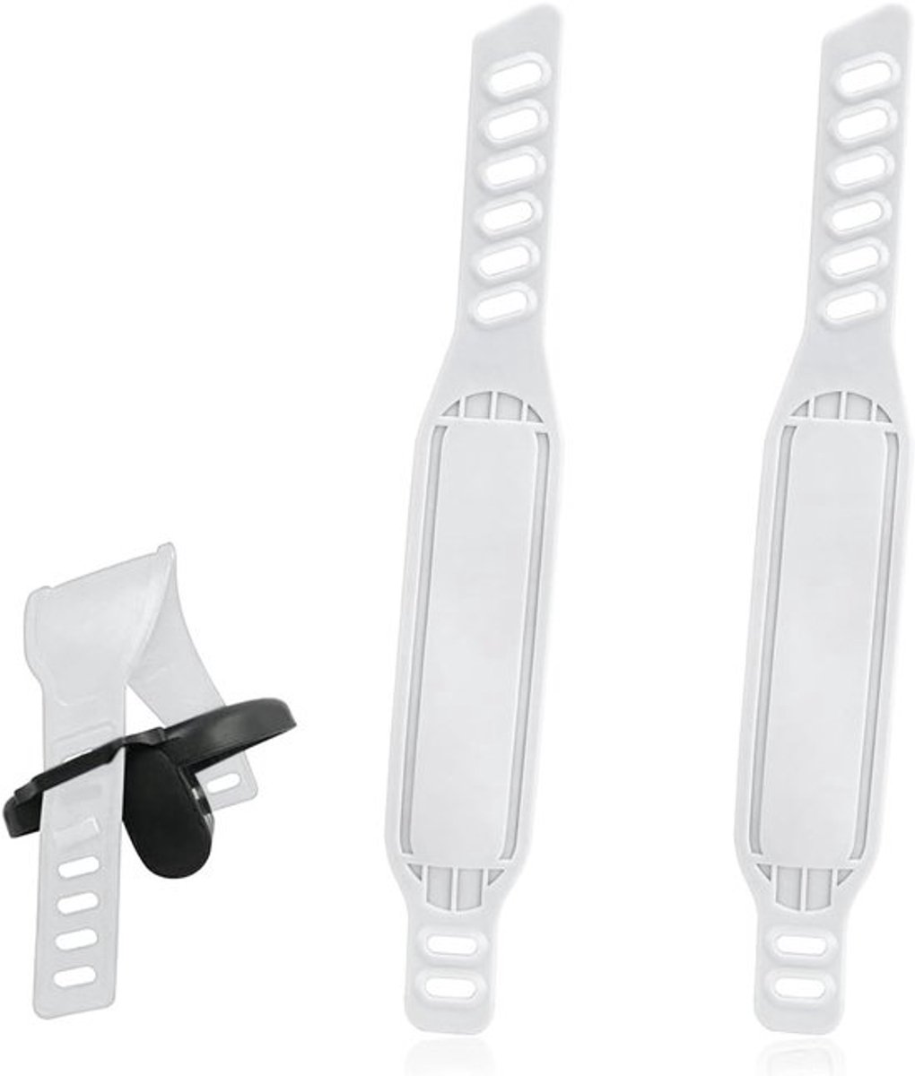 Set van 6 Verstelbare Pedal Straps voor Fitnessfietsen, Geschikt voor de meeste Fietspedalen, Duurzaam en Ideaal voor Thuis of Sportschool