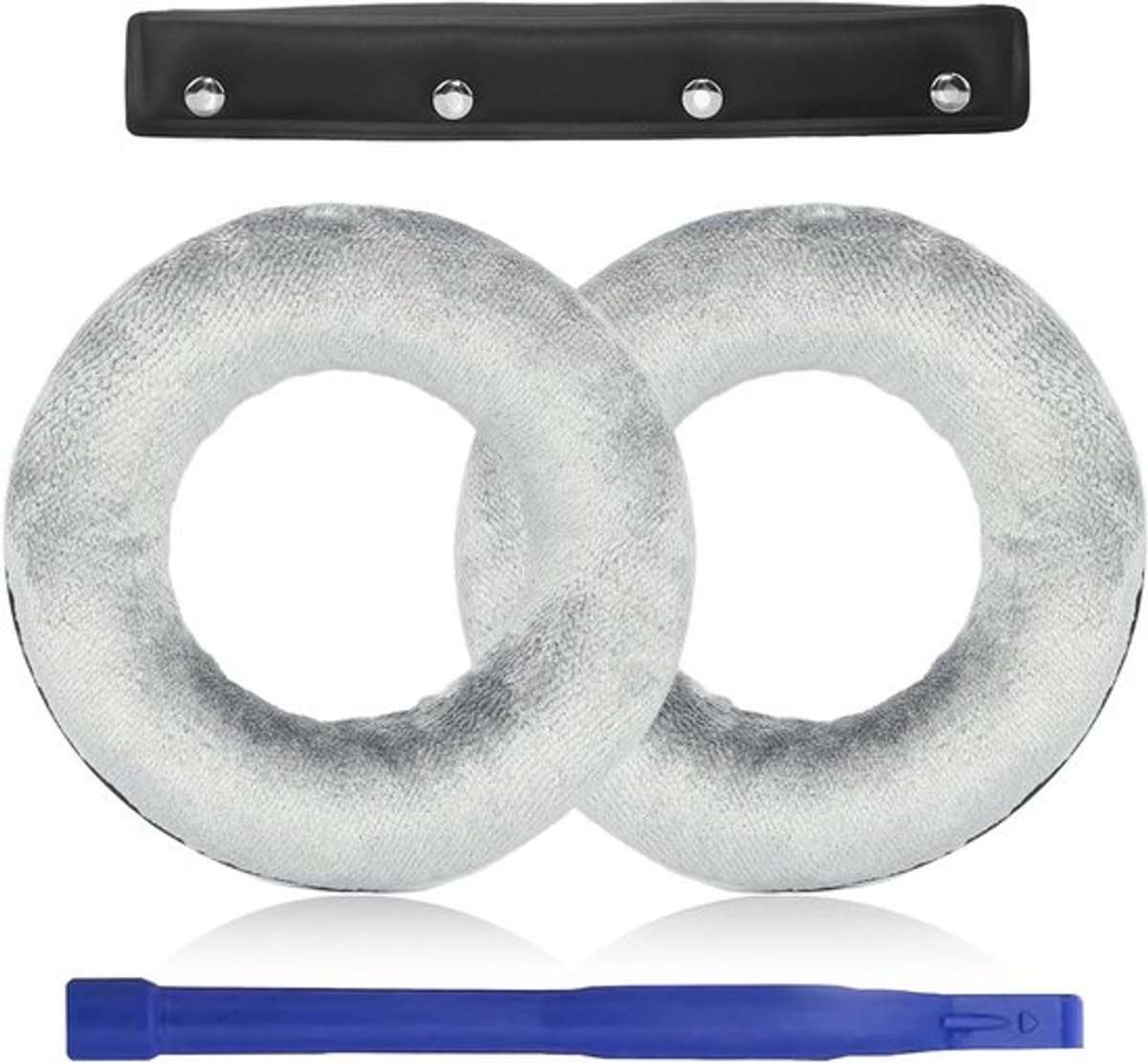 Vervangende Oorkussens voor DT 770, DT 880 en DT 990 Hoofdtelefoons van Pluche en Geheugenfoam voor Optimaal Comfort en Geluidsisolatie