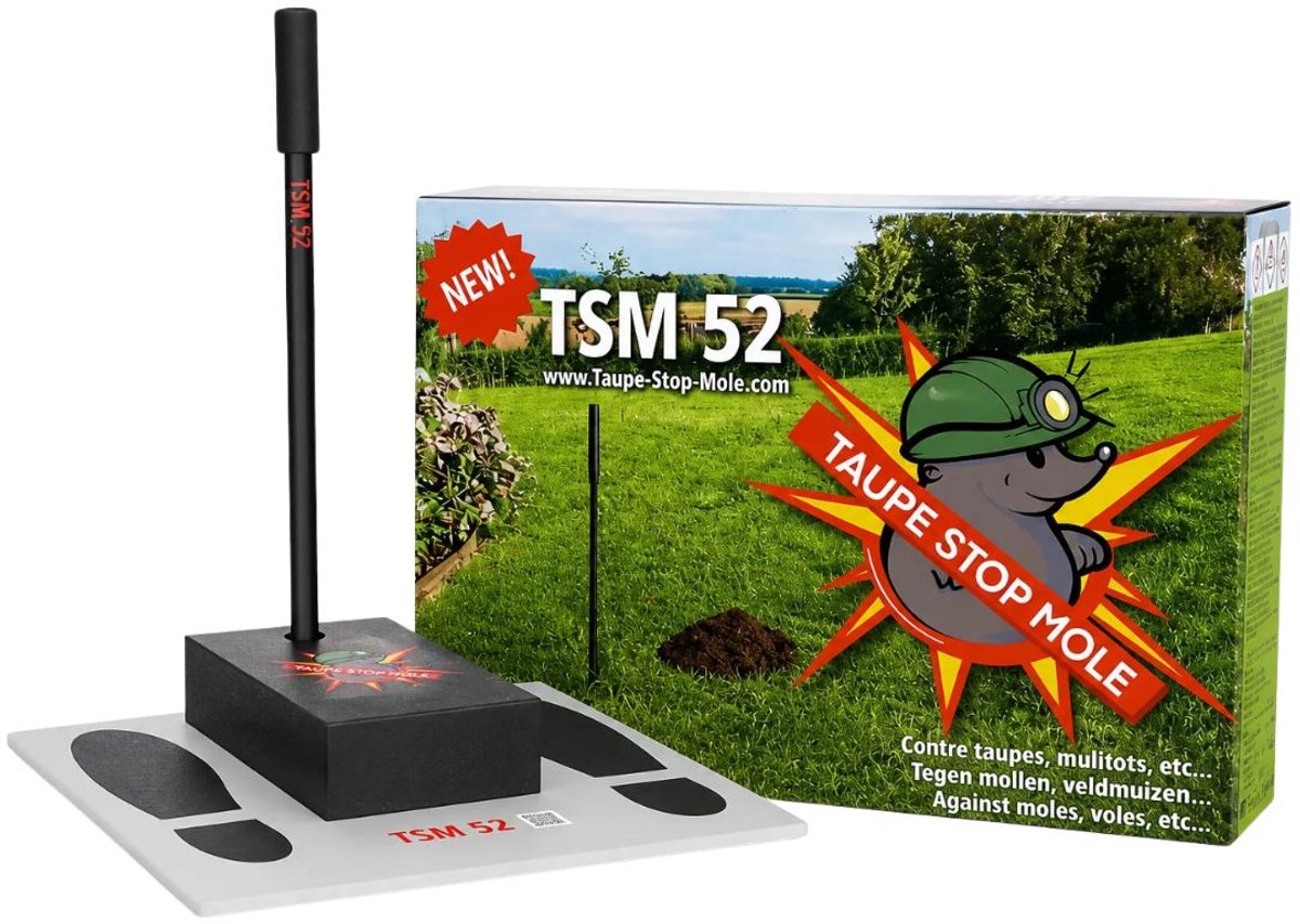 Taupe Stop Mole TSM 52 Carbid Mollenbestrijder -