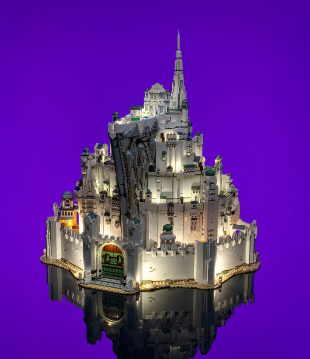 Verlichtingsset geschikt voor LEGO® The Lord of the Rings: Minas Tirith™ - 11377