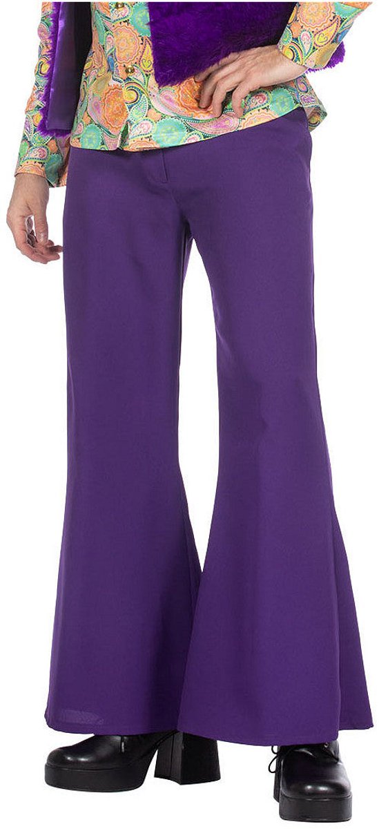 Flared Broek Paars Heren - Maat XXL-60/62