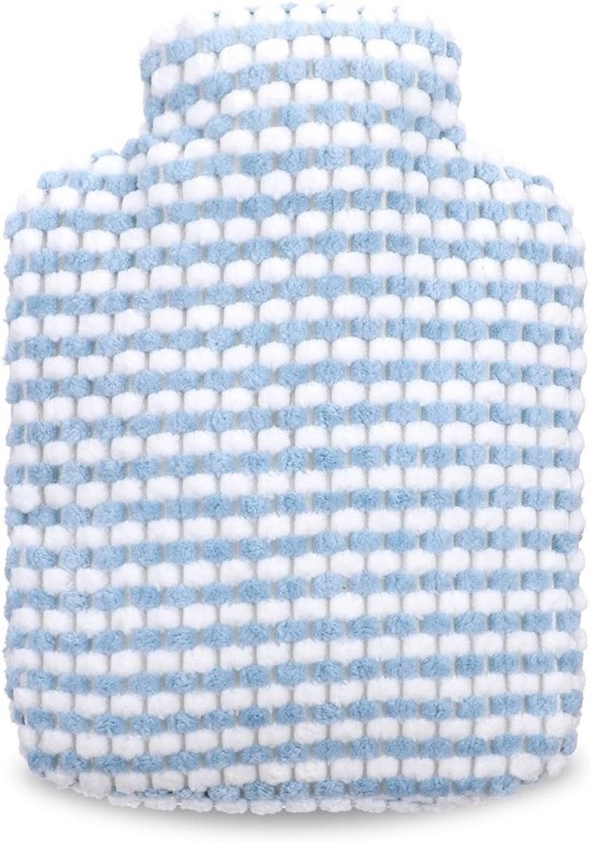 500ml Warmwaterkruik met Fluffy Hoes, Lekvrije Kruik, Verwijderbare en Wasbare Handwarmer voor Bed en Koud Weer, Perfect Cadeau voor Comfort