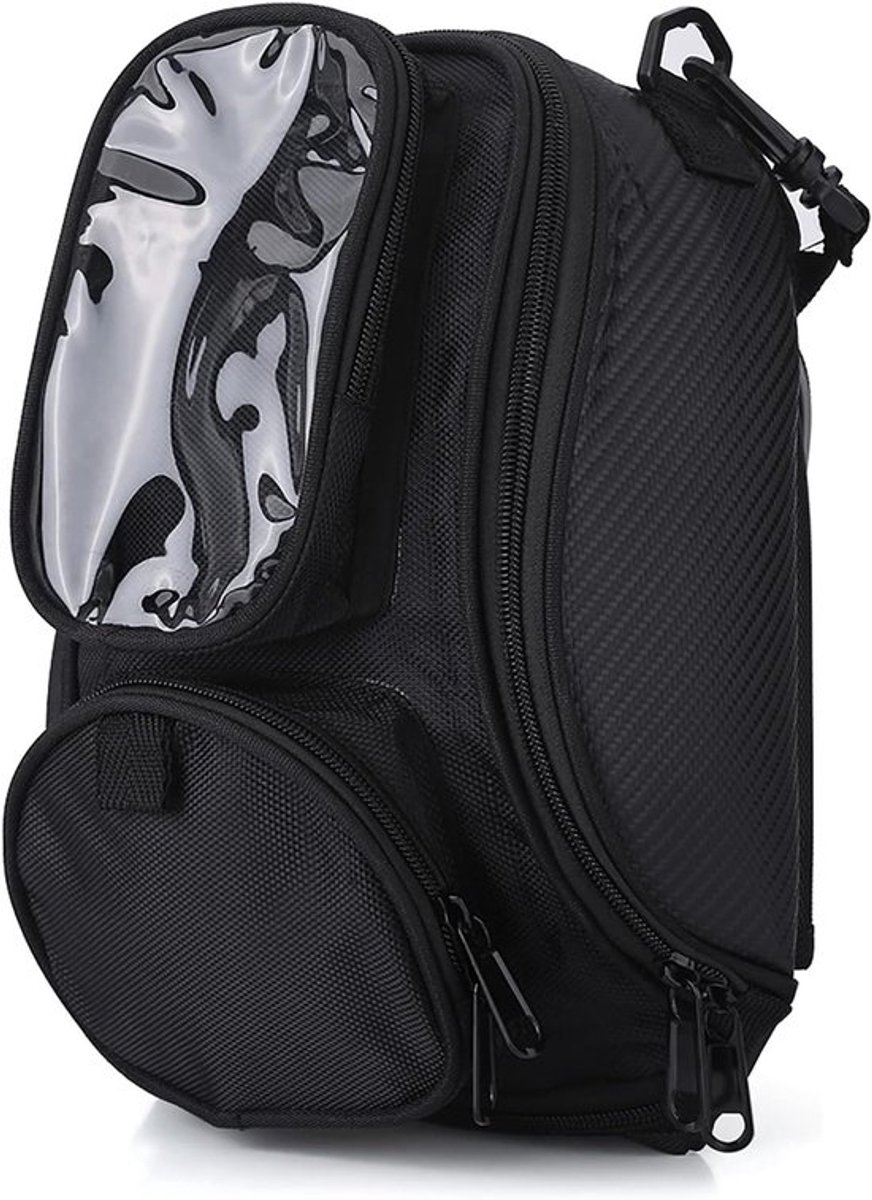 Waterdichte Motorfiets Zadel Tanktas, Universele Magnetische Tanktas van 35 * 18 * 15cm, Duurzaam en Slijtvast Oxford Koffer voor Motorliefhebbers