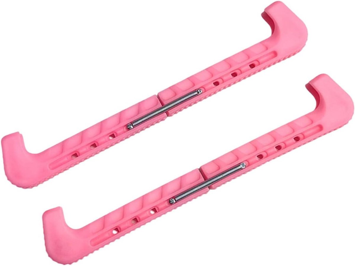 Schaatsbeschermers - Skate Guards Protector - Schaatsen Beschermen - Verstelbaar Gespontwerp - 310 x 60 mm - Zwart