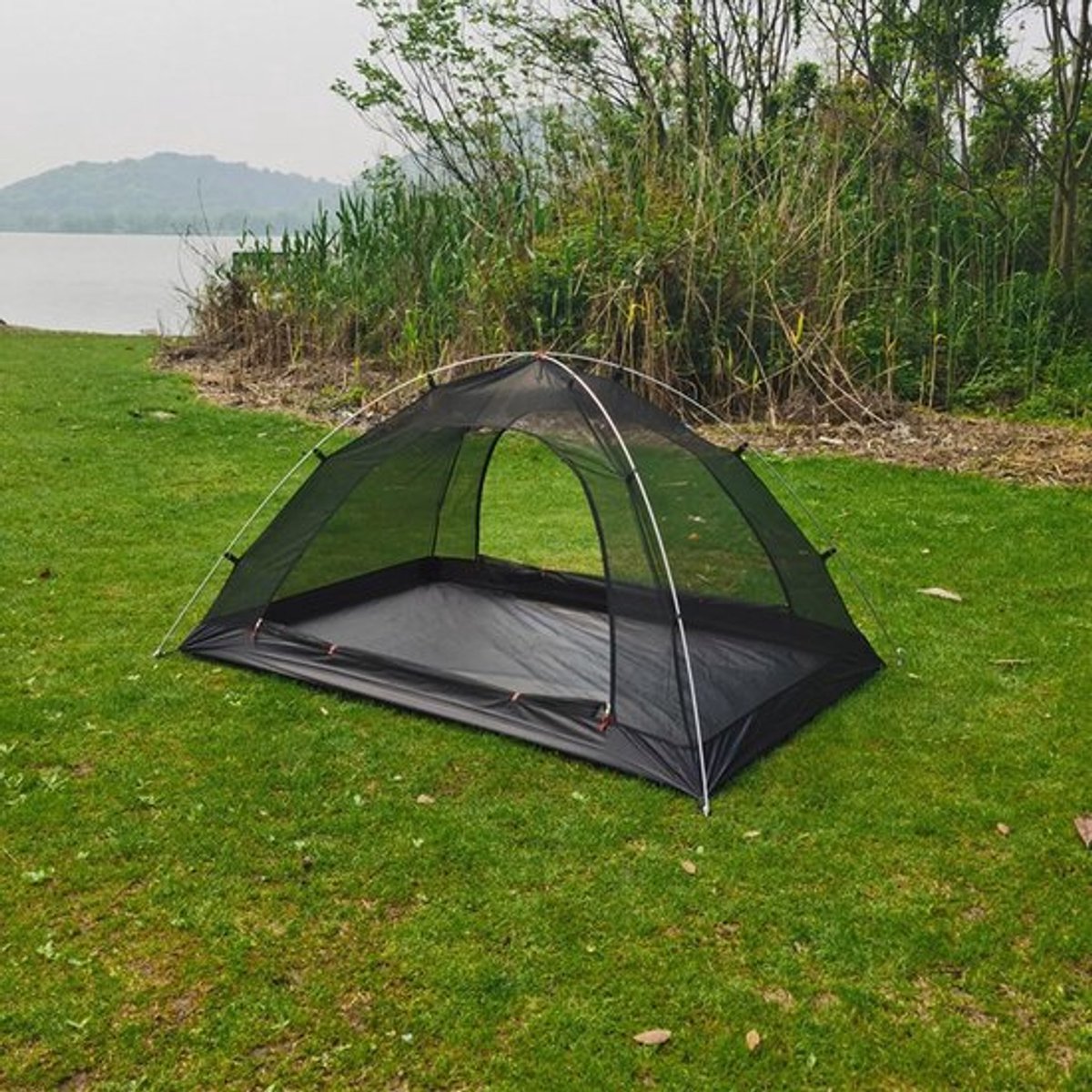 Klamboe 2 Persoon - Ultralichte Tent - Ademend Mesh Materiaal - Waterdicht Oxford Doek - Eenvoudige Installatie - Comfortabele Kampeerervaring