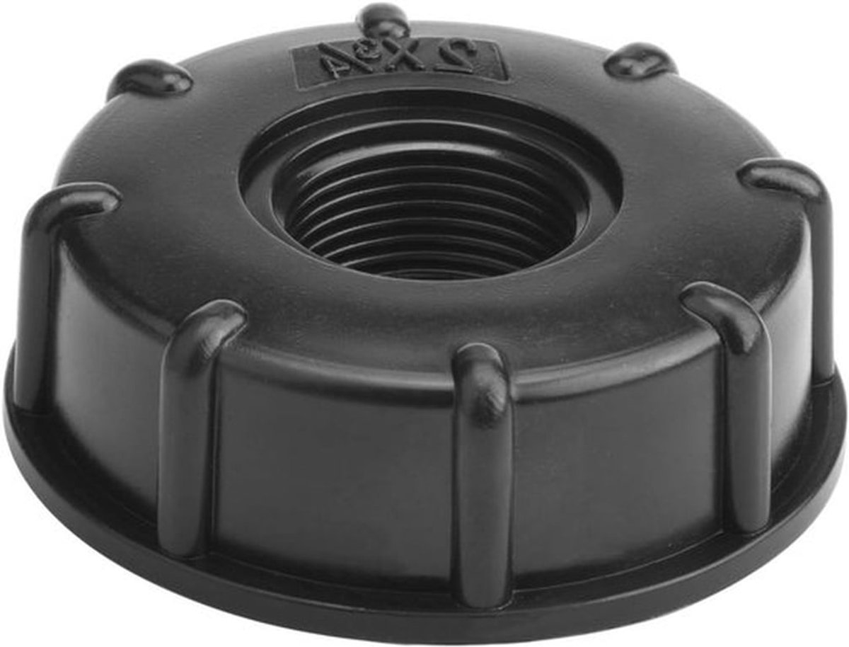 IBC Adapter 3/4-inch interne schroefdraad voor IBC-tank en containeraccessoires, inclusief adapterdeksel en bevestigingsmateriaal