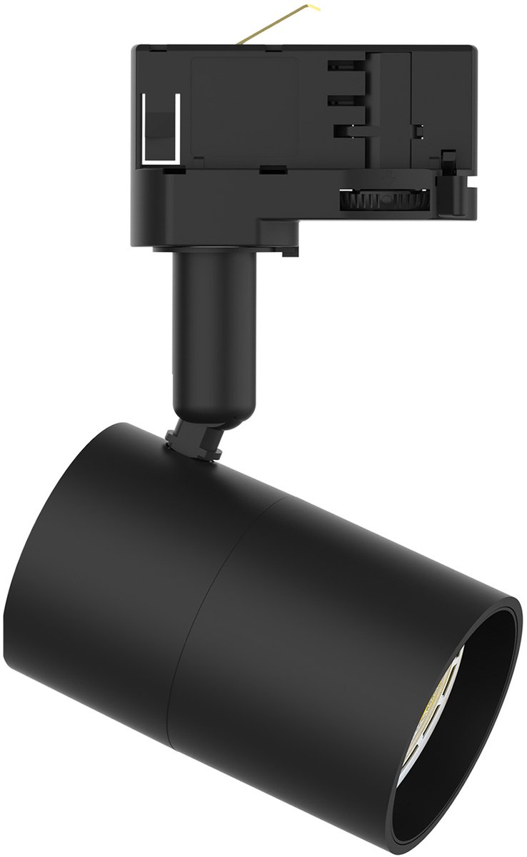 Mextronic Genius-Module L245 3 fase railspot - GU10 fitting - Zwart