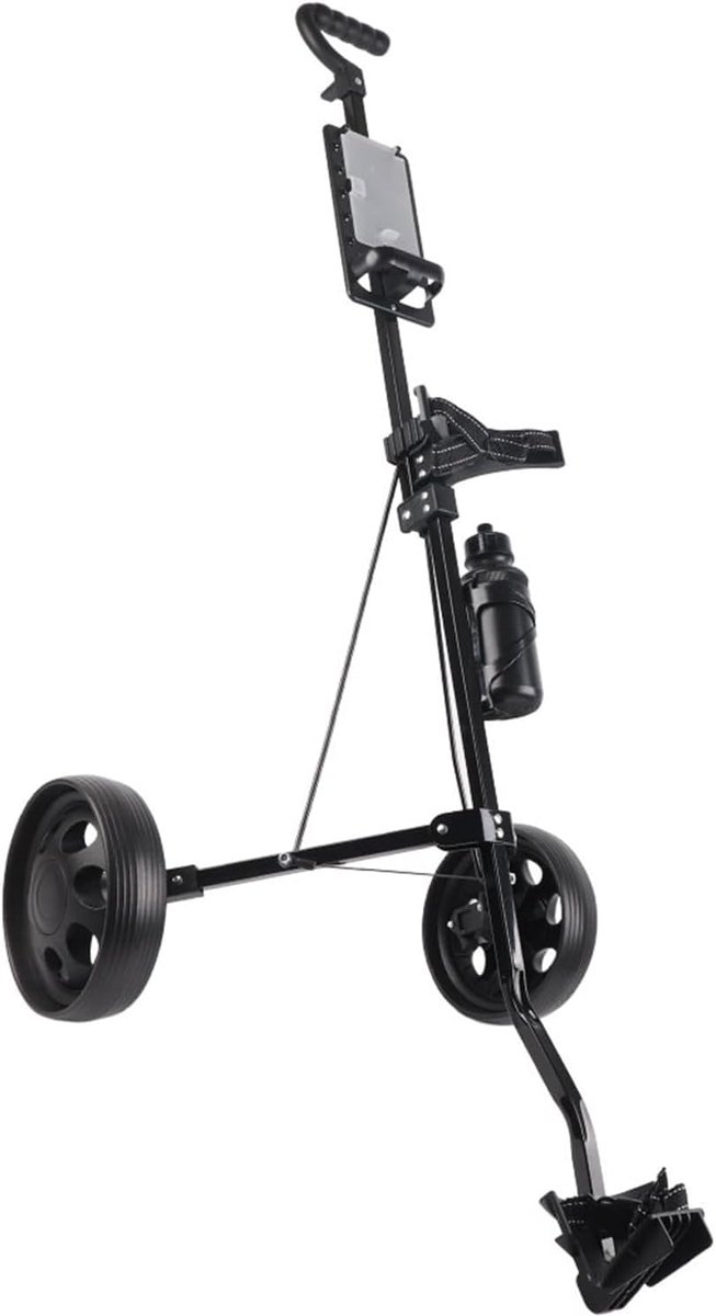 Golf Trolley - Golftrolley Duwkar - Golfen op de baan - Opvouwbaar en stabiel — afbeelding 4